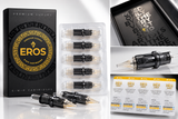 EROS 05 SMP needle cartridges premium luxury product photography
